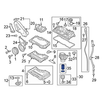 Volkswagen OE - Engine Oil Filter Element
