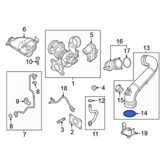 Volkswagen OE - Intercooler Seal