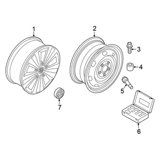 Volkswagen OE - Wheels (16")