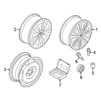 Volkswagen OE - Wheels (17")