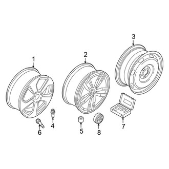 Volkswagen OE - Wheels (18")