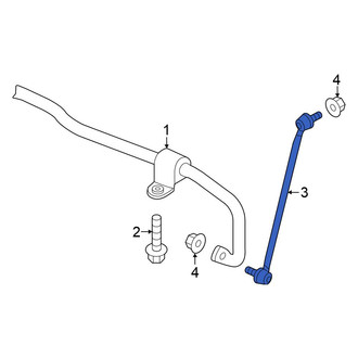 Volkswagen OE - Front Suspension Stabilizer Bar Link