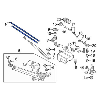 Volkswagen OE - Front Wiper Blade