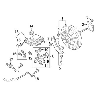 Volkswagen OE - Cowl - Components on Dash Panel (S / SE / SEL)
