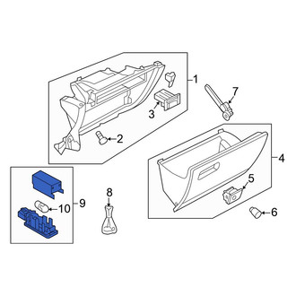 Volkswagen OE - Glove Box Light