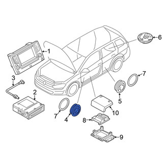 Volkswagen OE - Center Front Speaker