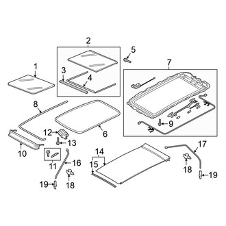 Volkswagen OE - Roof - Sunroof
