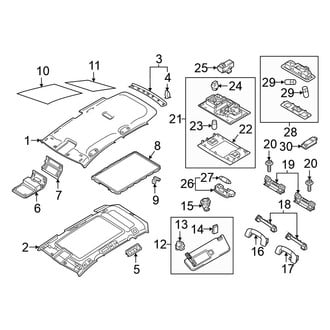 Volkswagen OE - Roof - Interior Trim