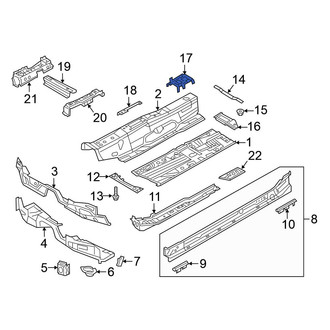 Volkswagen OE - Rear Right Floor Pan Bracket