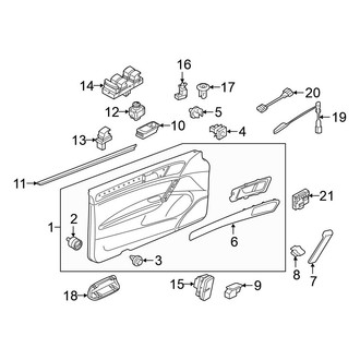 Volkswagen OE - Front Door - Interior Trim
