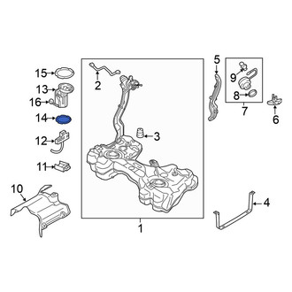 Volkswagen OE - Fuel Pump Tank Seal