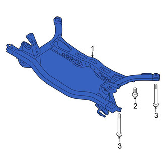 Volkswagen OE - Rear Suspension Subframe Crossmember