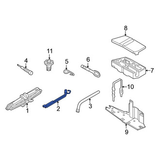 Volkswagen OE - Floor Jack Handle