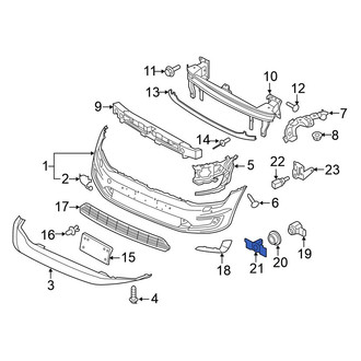 Volkswagen OE - Inner Parking Aid Sensor Bracket