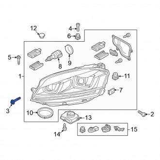 Volkswagen Taos OEM Headlights | Projector, LED, HID, Halo — CARiD.com