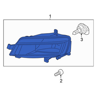 Volkswagen OE - Front Left Fog Light