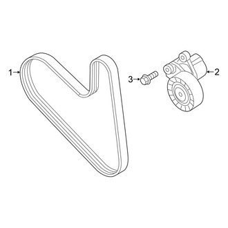 Volkswagen OE - Cooling - Belts & Pulleys (S / SE)