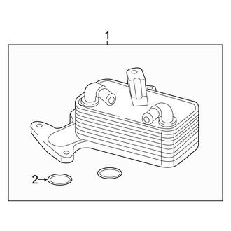 Volkswagen OE - Cooling - Trans Oil Cooler (1.8L)