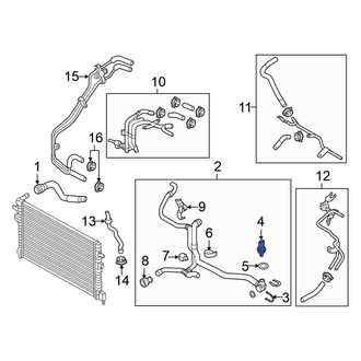 Volkswagen OE - Engine Coolant Temperature Sensor