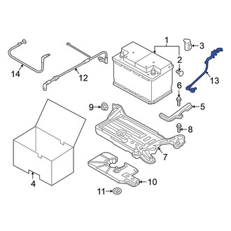 Volkswagen OE - Battery Cable