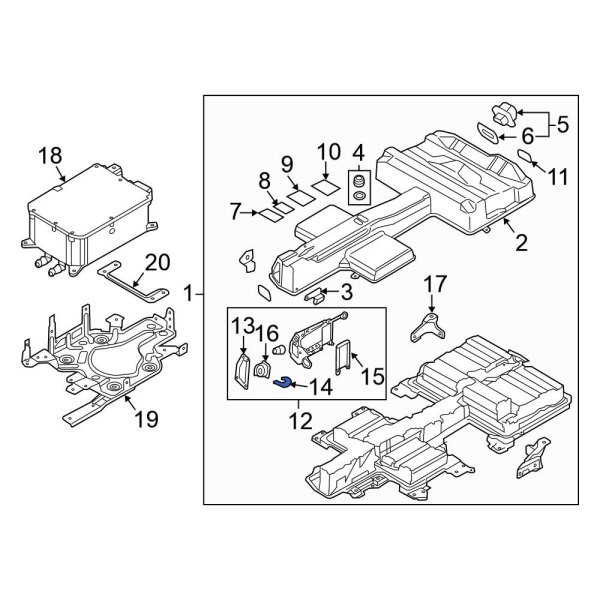 Drive Motor Battery Pack Control Module