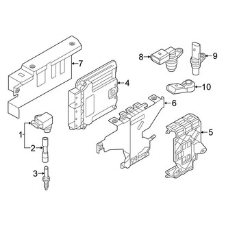 Volkswagen OE - Electrical - Ignition System (Base / S / SE / SEL 1.8L)