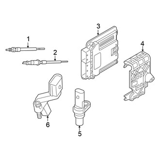Volkswagen OE - Electrical - Ignition System (TDI S / TDI SE / TDI SEL)