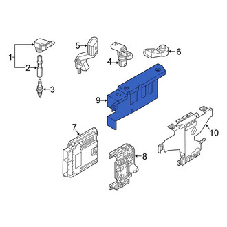 Volkswagen OE - Engine Control Module (ECM) Cover
