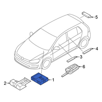 Volkswagen OE - Keyless Entry Module