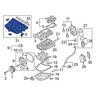 Volkswagen OE - Engine Intake Manifold
