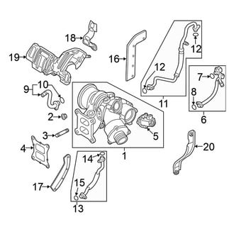 Volkswagen OE - Engine / Transaxle - Turbocharger & Components (1.8L)