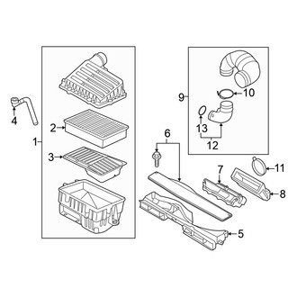 Volkswagen OE - Engine / Transaxle - Air Intake