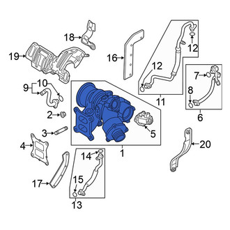 Volkswagen OE - Turbocharger