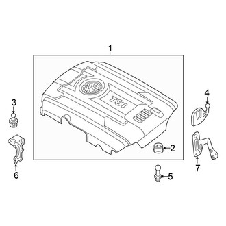 Volkswagen OE - Engine / Transaxle - Engine Appearance Cover