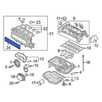 Volkswagen OE - Engine Intake Manifold Gasket