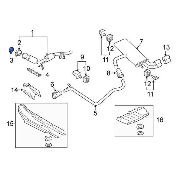 Catalytic Converter Gasket