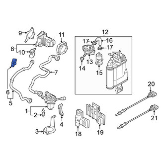Volkswagen OE - Secondary Air Injection Air Mass Sensor