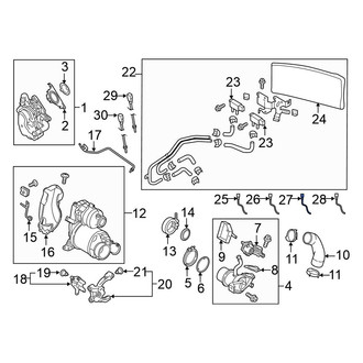 Volkswagen OE - Exhaust Gas Temperature (EGT) Sensor