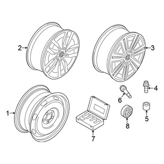 Volkswagen OE - Wheels (17")