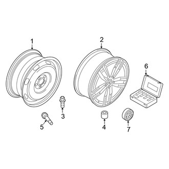 Volkswagen OE - Wheels (18")