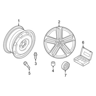 Volkswagen OE - Wheels (19")
