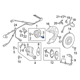 Volkswagen OE - Rear CV Joint Bolt