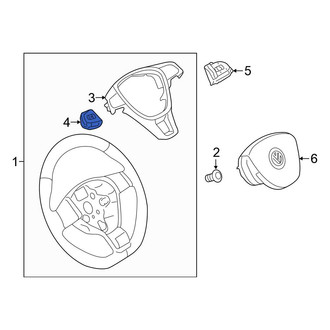 Volkswagen OE - Combination Switch