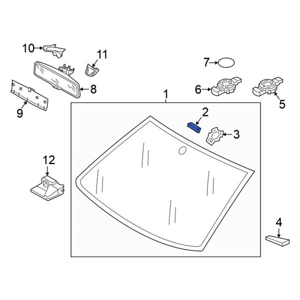 Windshield Spacer