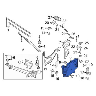 Volkswagen OE - Washer Fluid Reservoir