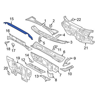 Volkswagen OE - Cowl Crossmember