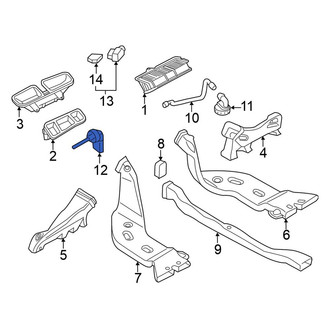 Volkswagen OE - HVAC Duct Air Temperature Sensor