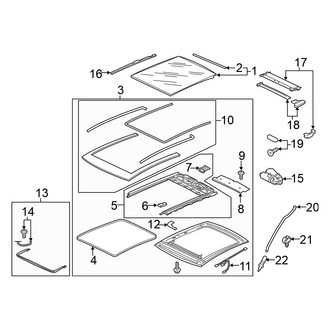 Volkswagen OE - Roof - Sunroof (To 02/28/2015)