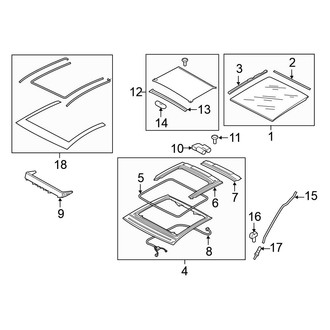 Volkswagen OE - Roof - Sunroof (From 03/01/2015)