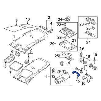 Volkswagen OE - Front Interior Grab Bar